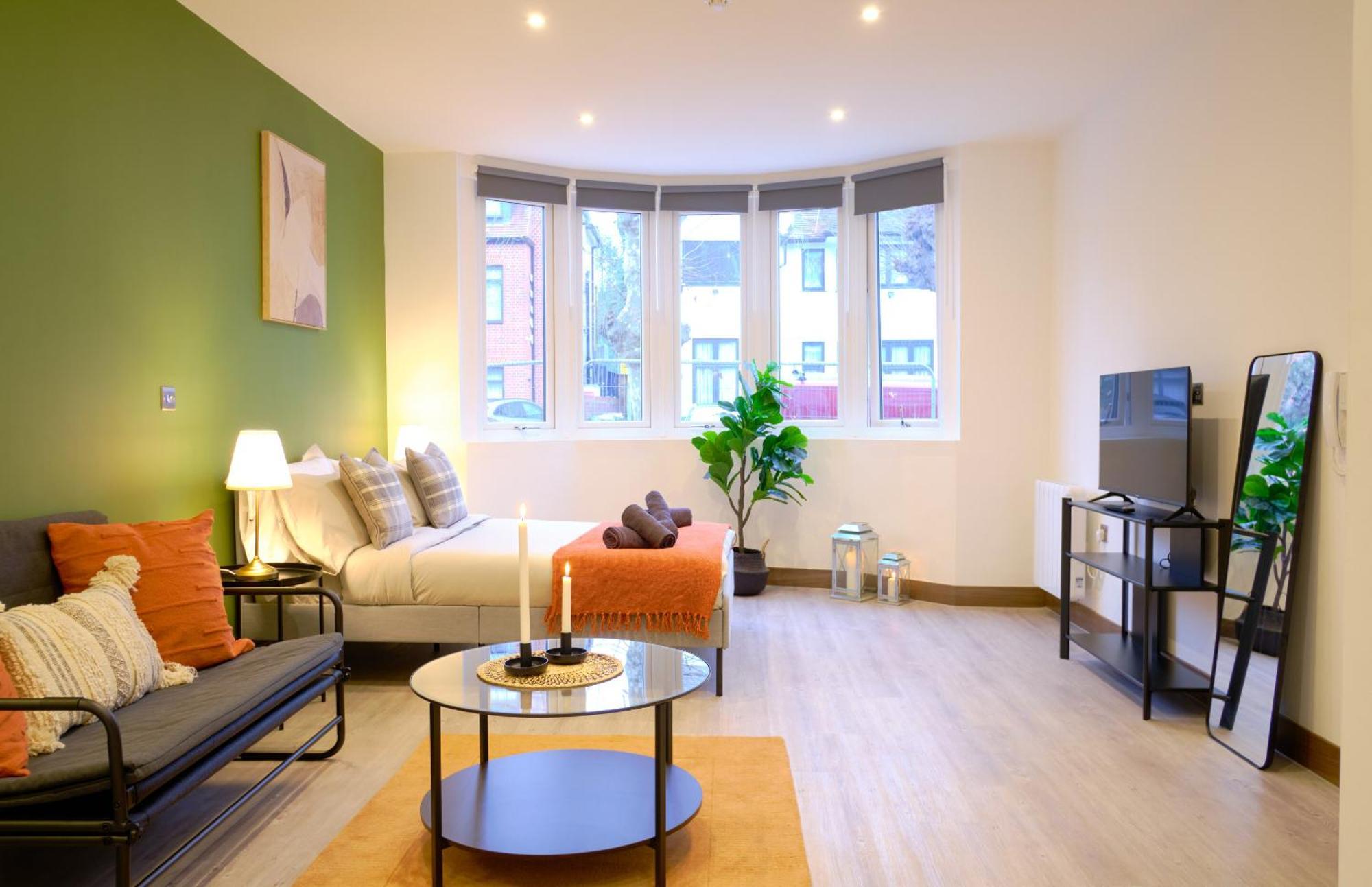 Goldersgreen Apartments By Sleepy 런던 객실 사진